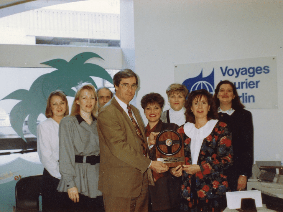 L'équipe de Laurier Du Vallon en 1992