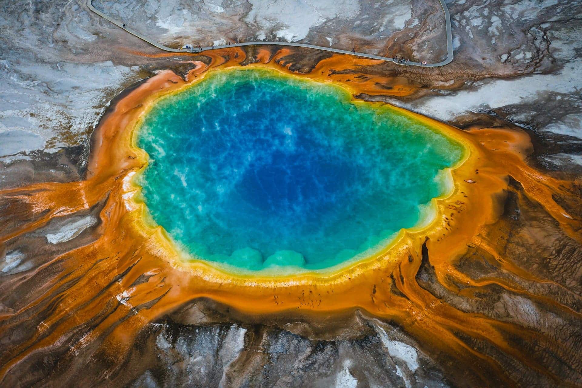 Parc de Yellowstone aux États-Unis