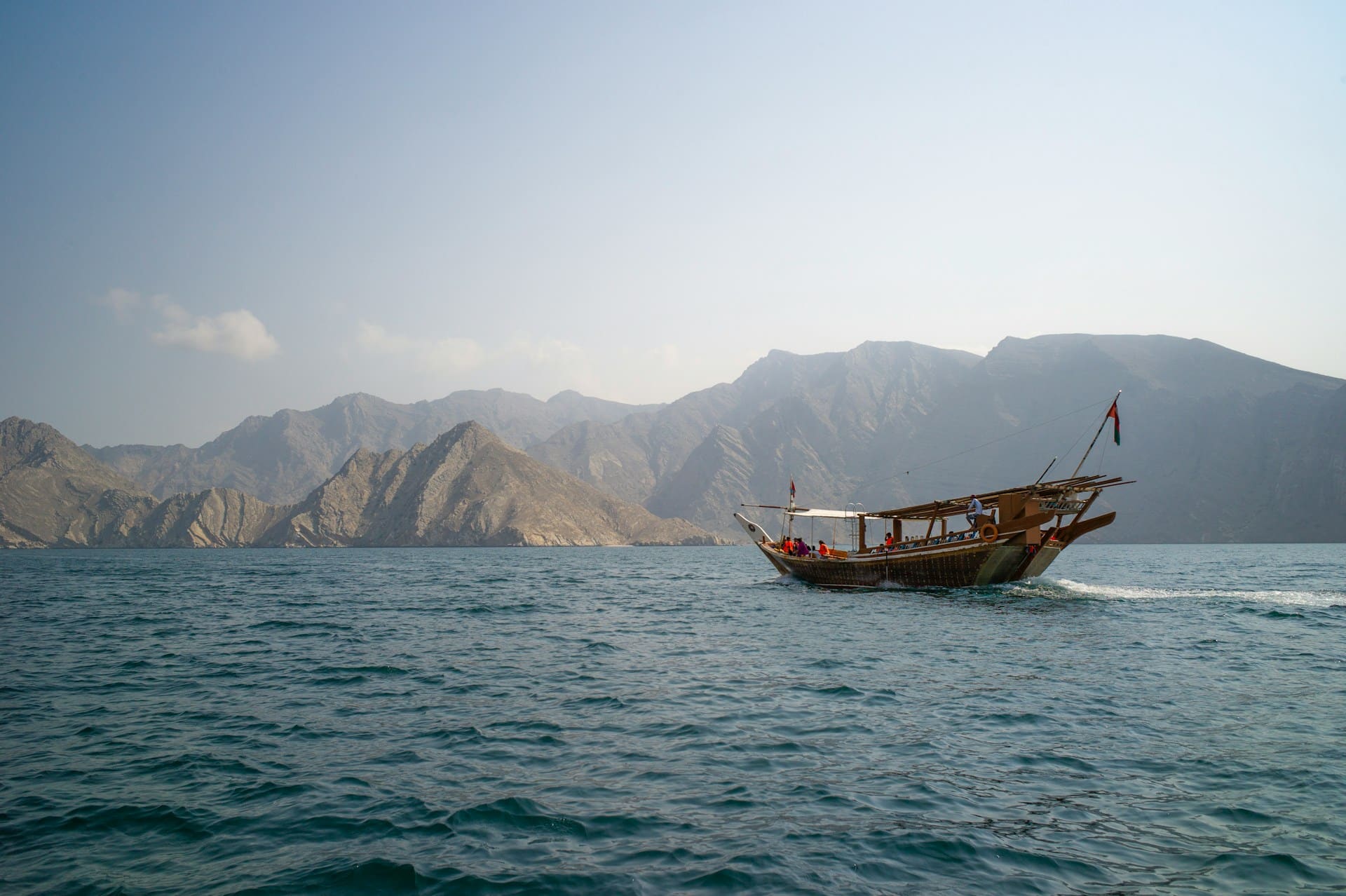 Paysage côtier du sultanat d'Oman